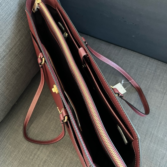 NWT COACH FOLIO TOTE HANDBAG SHOULDER BAG - Picture 4 of 10